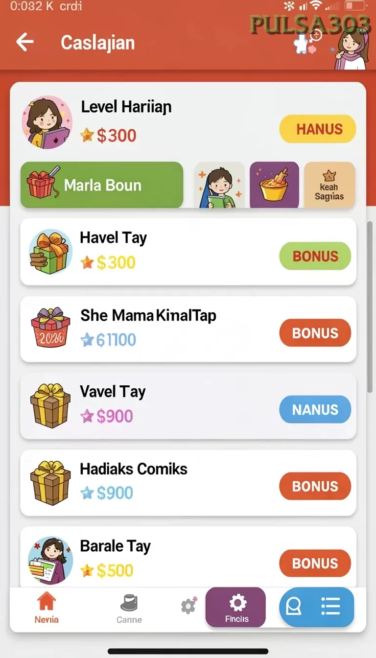 Cuplikan layar V87 — pengaturan akun