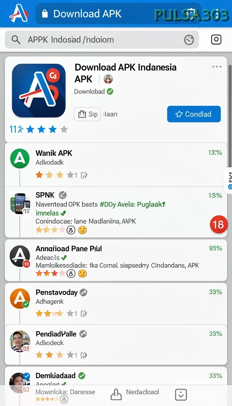 Cuplikan layar V87 — aktivitas