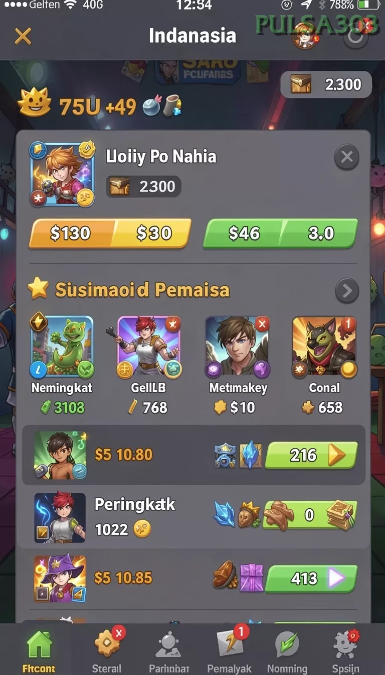 Cuplikan layar WINIDN — halaman utama