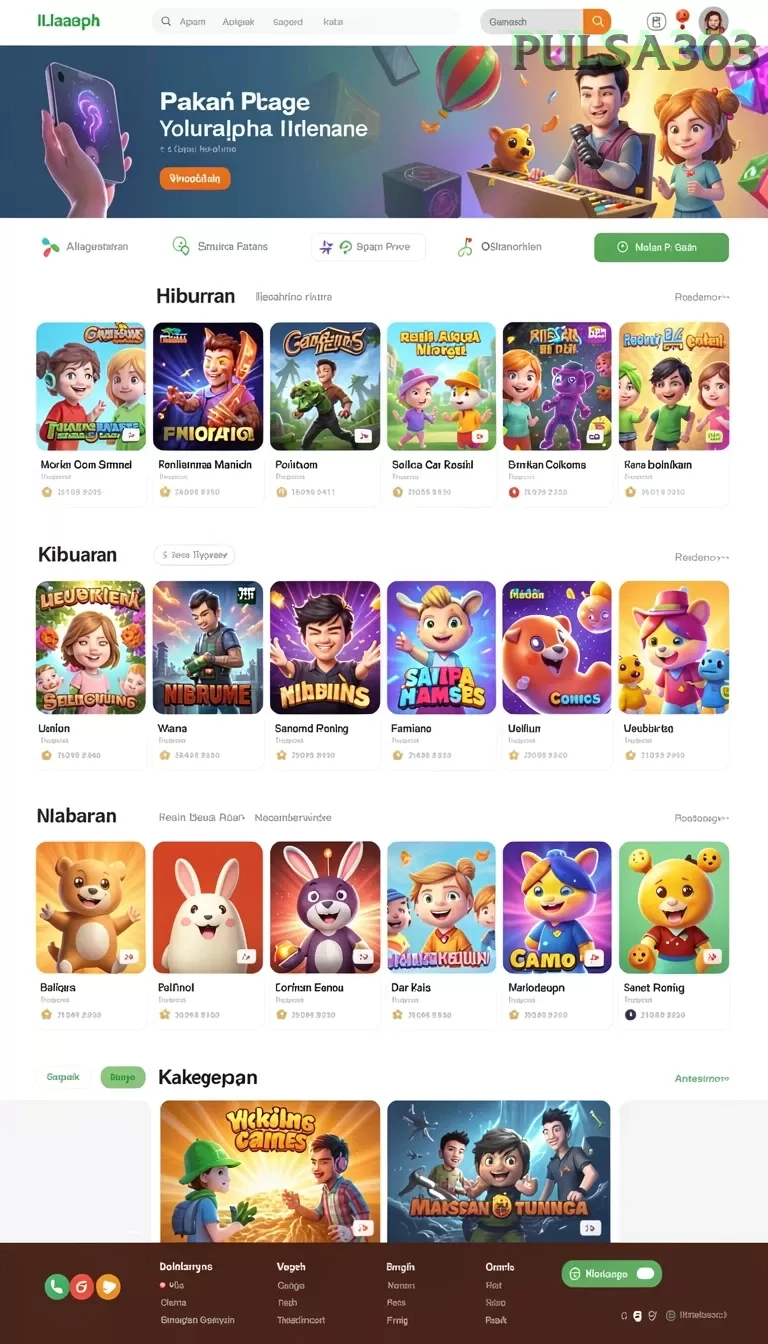 Cuplikan layar PLUTO88 — menu navigasi